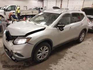 2015 Nissan Rogue S with VIN KNMAT2MV9FP558345, listed as a IAAI auction lot 41530855 with 128,387 mi miles. Bid and sale history available at carsss.com. Image 17.