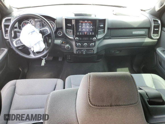 2021 Ram 1500 Big Horn z VIN 1C6RREFT1MN660589, wystawiony jako Copart lot #53296115 z przebiegiem 73 354 mil mil oraz Nie do naprawy • Non repairable. Historia ofert i sprzedaży dostępna na DreamBid. Obrazek 8.