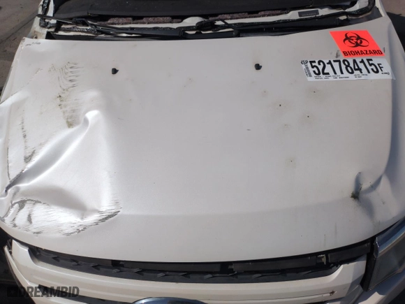 2013 Ford Edge SEL with VIN 2FMDK4JC7DBA05031, listed as a Copart auction lot 52178415 with 0 mi miles and Salvage Title. Bid and sale history available at carsss.com. Image 13.