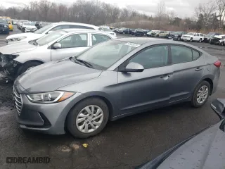 2017 Hyundai Elantra SE with VIN KMHD74LF2HU111170, listed as a Copart auction lot 50982875 with 148,709 mi miles and Salvage Title. Bid and sale history available at carsss.com. Image 1.