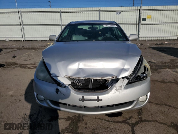 2005 Toyota Solara SE with VIN 4T1CA38P05U057811, listed as a Copart auction lot 45773605 with 76,943 mi miles and Salvage Title. Bid and sale history available at carsss.com. Image 5.
