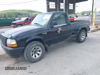 2000 Ford Ranger XL with VIN 1FTYR10C2YTA36906, listed as a IAAI auction lot 42142057 with 160,190 mi miles. Bid and sale history available at carsss.com. Image 2.
