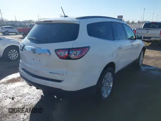 2014 Chevrolet Traverse LT with VIN 1GNKRGKD8EJ150888, listed as a IAAI auction lot 41747645 with 213,773 mi miles. Bid and sale history available at carsss.com. Image 4.