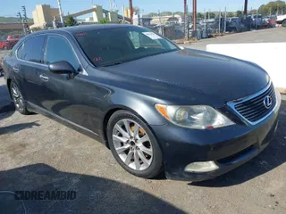 2007 Lexus LS 460 L with VIN JTHGL46F275004734, listed as a IAAI auction lot 42034928 with 201,025 mi miles and . Bid and sale history available at DreamBid. Image 1.