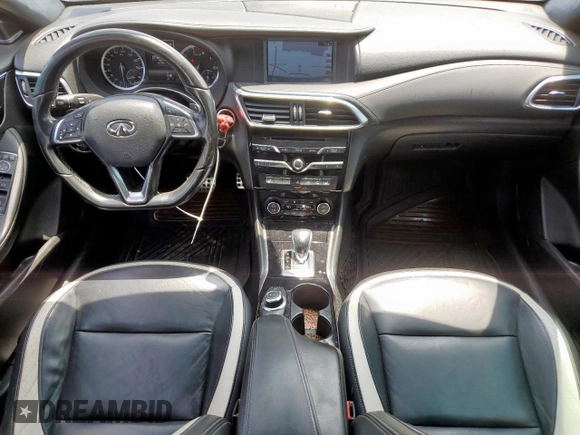 2017 Infiniti QX30 Sport with VIN SJKCH5CP0HA017881, listed as a Copart auction lot 56715615 with 117,525 mi miles and Clean title. Bid and sale history available at DreamBid. Image 8.