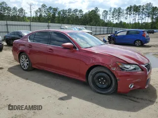 2014 Lexus GS 350 with VIN JTHBE1BL7E5031570, listed as a Copart auction lot 58766324 with 146,842 mi miles and Salvage Title. Bid and sale history available at carsss.com. Image 4.