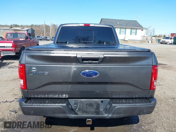 2017 Ford F-150 XL with VIN 1FTFX1EF9HKE56619, listed as a IAAI auction lot 41802575 with 128,051 mi miles. Bid and sale history available at carsss.com. Image 16.