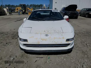 1993 Toyota MR2 z VIN JT2SW21M4P0020582, wystawiony jako Copart lot #50627185 z przebiegiem Nie podano mil oraz Szkoda całkowita • Salvage title. Historia ofert i sprzedaży dostępna na DreamBid. Obrazek 5.