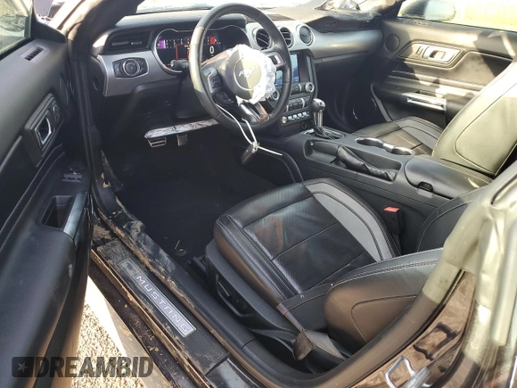 2022 Ford Mustang GT with VIN 1FA6P8CF9N5145476, listed as a Copart auction lot 56279635 with 32,696 mi miles and Salvage title. Bid and sale history available at DreamBid. Image 8.