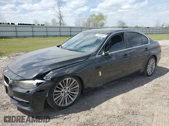2013 BMW 3 Series 328i xDrive with VIN WBA3B3C51DF537704, listed as a Copart auction lot 49655625 with 98,384 mi miles and Salvage Title. Bid and sale history available at DreamBid. Image 1.
