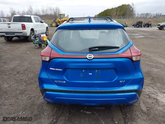 2021 Nissan Kicks SV with VIN 3N1CP5CV0ML484017, listed as a IAAI auction lot 41900364 with 86,661 mi miles. Bid and sale history available at carsss.com. Image 17.