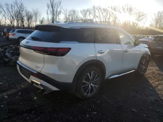 2022 Infiniti QX60 Sensory with VIN 5N1DL1GS8NC332839, listed as a Copart auction lot 85265524 with 7,863 mi miles and Salvage title. Bid and sale history available at DreamBid. Image 3.