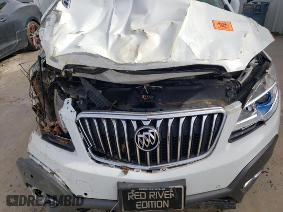 2016 Buick Encore Premium with VIN KL4CJDSB0GB616225, listed as a Copart auction lot 88707755 with Not Provided miles and Clean Title. Bid and sale history available at carsss.com. Image 11.