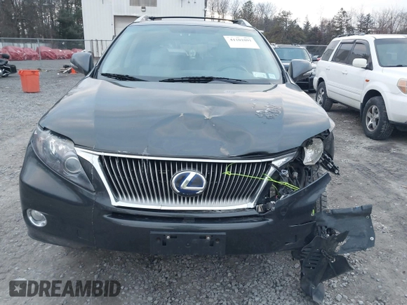2010 Lexus RX 450h with VIN JTJBC1BA2A2012827, listed as a IAAI auction lot 41101091 with 236,669 mi miles and . Bid and sale history available at DreamBid. Image 12.