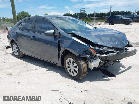 2016 Toyota Corolla L with VIN 2T1BURHE7GC630647, listed as a IAAI auction lot 42483823 with 57,138 mi miles and . Bid and sale history available at DreamBid. Image 1.