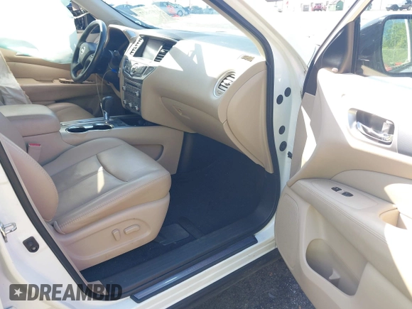 2017 Nissan Pathfinder S with VIN 5N1DR2MN1HC694910, listed as a IAAI auction lot 41978827 with 95,703 mi miles and . Bid and sale history available at DreamBid. Image 5.