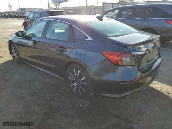 2022 Honda Civic Sedan EX with VIN 2HGFE1F74NH305480, listed as a Copart auction lot 85490774 with 42,989 mi miles and Salvage Title. Bid and sale history available at carsss.com. Image 2.