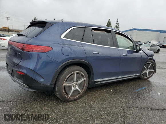 2023 Mercedes-Benz EQS 450 z VIN 4JGDM2EB3PA018729, wystawiony jako Copart lot #43783485 z przebiegiem Nie podano mil oraz Szkoda całkowita • Salvage title. Historia ofert i sprzedaży dostępna na DreamBid. Obrazek 3.