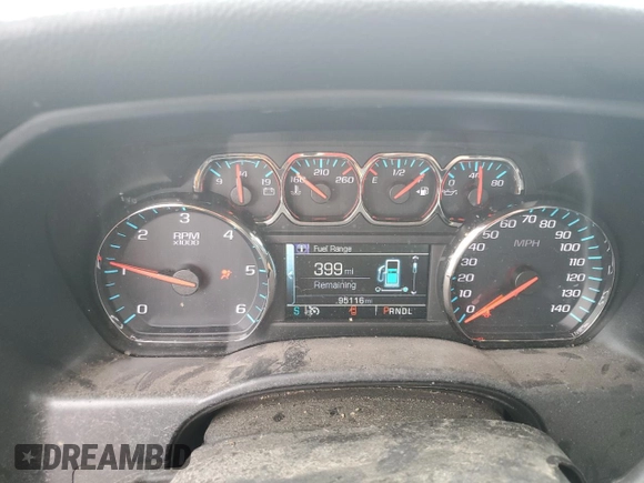 2019 Chevrolet Silverado 1500 LT with VIN 2GCVKPECXK1101954, listed as a Copart auction lot 50399455 with 95,116 mi miles and Clean Title. Bid and sale history available at DreamBid. Image 9.