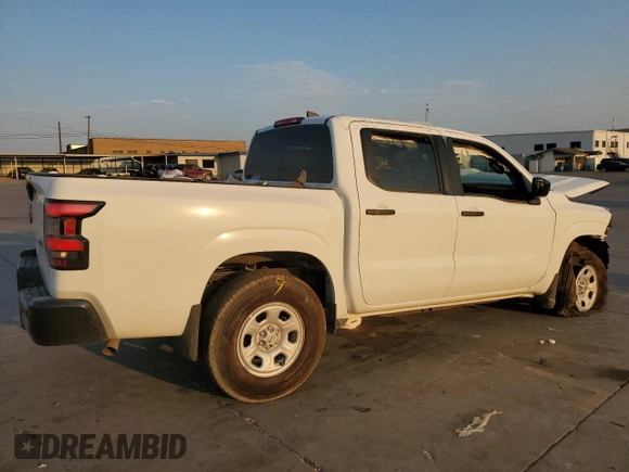 2024 Nissan Frontier S with VIN 1N6ED1EK5RN619667, listed as a Copart auction lot 67998274 with 1,422 mi miles and Salvage title. Bid and sale history available at DreamBid. Image 3.