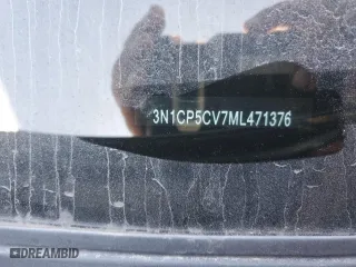 2021 Nissan Kicks SV with VIN 3N1CP5CV7ML471376, listed as a Copart auction lot 49204245 with 81,118 mi miles and Salvage Title. Bid and sale history available at carsss.com. Image 15.