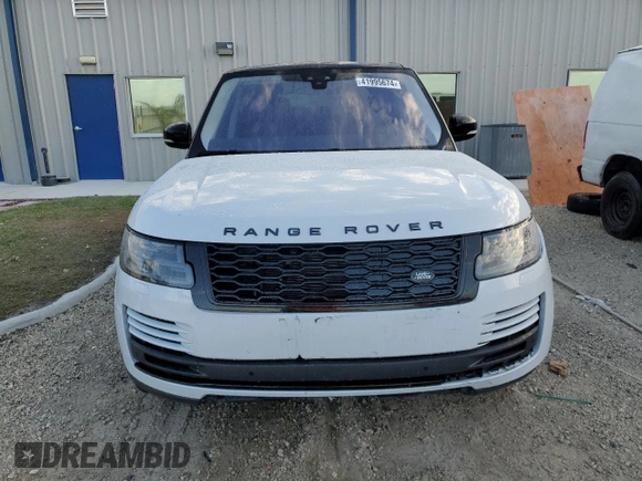 2021 Land Rover Range Rover with VIN SALGS4RY8MA447290, listed as a Copart auction lot 41995674 with 49,755 mi miles and . Bid and sale history available at DreamBid. Image 5.