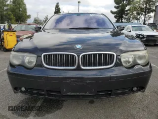 2003 BMW 7 Series 745Li with VIN WBAGN63403DR10940, listed as a Copart auction lot 54620465 with 184,535 mi miles and Salvage Title. Bid and sale history available at carsss.com. Image 5.