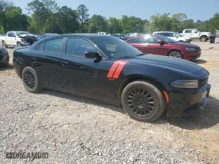 2016 Dodge Charger Police with VIN 2C3CDXKT9GH156033, listed as a Copart auction lot 52313085 with 157,164 mi miles and Clean Title. Bid and sale history available at carsss.com. Image 4.