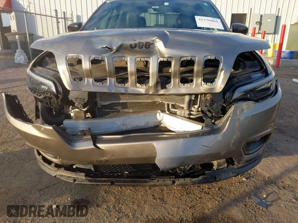 2021 Jeep Cherokee Latitude Lux with VIN 1C4PJMMX6MD182960, listed as a IAAI auction lot 41236861 with 49,679 mi miles and . Bid and sale history available at carsss.com. Image 6.