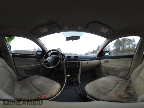 2004 Mazda 3 i with VIN JM1BK12F741187442, listed as a IAAI auction lot 41738287 with 232,217 mi miles and . Bid and sale history available at DreamBid. Image 20.