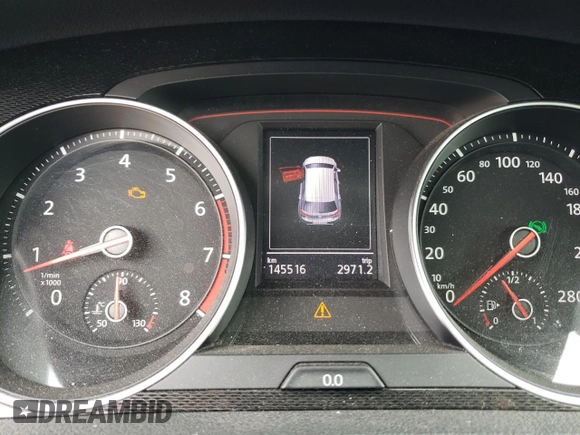 2015 Volkswagen GTI Autobahn with VIN 3VW4T7AU6FM006794, listed as a Copart auction lot 74454114 with 145,516 mi miles and Salvage Title. Bid and sale history available at DreamBid. Image 9.