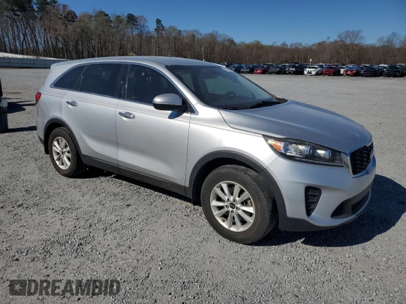 2020 Kia Sorento L with VIN 5XYPG4A3XLG630956, listed as a Copart auction lot 50085525 with 67,377 mi miles and Salvage Title. Bid and sale history available at carsss.com. Image 4.