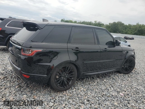 2019 Land Rover Range Rover Sport HSE with VIN SALWR2RV1KA837582, listed as a Copart auction lot 59088515 with 100,783 mi miles and Non repairable. Bid and sale history available at DreamBid. Image 3.