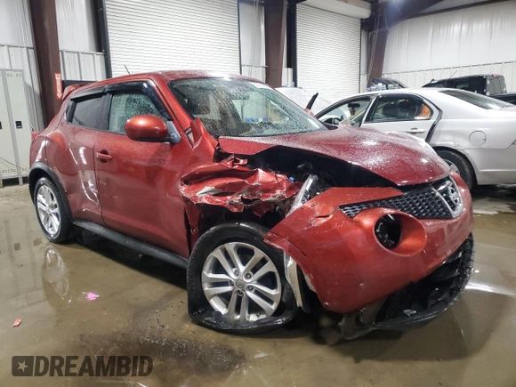 2013 Nissan Juke SL with VIN JN8AF5MV1DT206815, listed as a Copart auction lot 51414455 with Not Provided miles and Salvage Title. Bid and sale history available at DreamBid. Image 4.