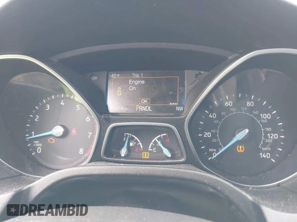 2018 Ford Focus SE with VIN 1FADP3F27JL219423, listed as a IAAI auction lot 41575274 with 73,574 mi miles. Bid and sale history available at carsss.com. Image 7.