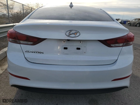 2018 Hyundai Elantra SEL with VIN 5NPD84LF4JH361799, listed as a Copart auction lot 43797695 with 70,373 mi miles and Salvage Title. Bid and sale history available at carsss.com. Image 6.