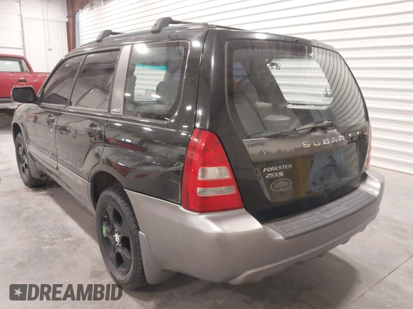 2003 Subaru Forester XS with VIN JF1SG65643H755247, listed as a IAAI auction lot 41836577 with 184,677 mi miles. Bid and sale history available at carsss.com. Image 3.