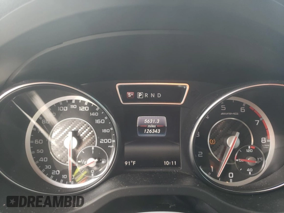 2016 Mercedes-Benz CLA 45 AMG with VIN WDDSJ5CBXGN389636, listed as a Copart auction lot 69937004 with 126,343 mi miles and Salvage Title. Bid and sale history available at DreamBid. Image 9.