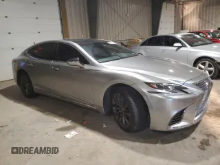 2018 Lexus LS with VIN JTHC51FF6J5001706, listed as a Copart auction lot 82343894 with 67,127 mi miles and Salvage Title. Bid and sale history available at carsss.com. Image 4.
