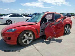 2004 Mazda RX-8 z VIN JM1FE173440139104, wystawiony jako Copart lot #54418055 z przebiegiem Nie podano mil oraz Szkoda całkowita • Salvage title. Historia ofert i sprzedaży dostępna na DreamBid. Obrazek 1.