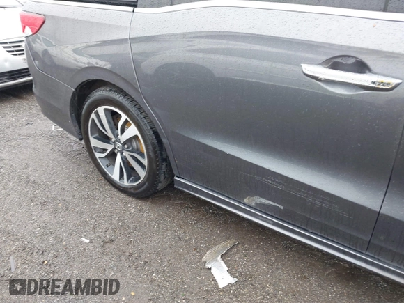 2019 Honda Odyssey Elite with VIN 5FNRL6H91KB048535, listed as a IAAI auction lot 40906579 with 37,322 mi miles and . Bid and sale history available at DreamBid. Image 18.