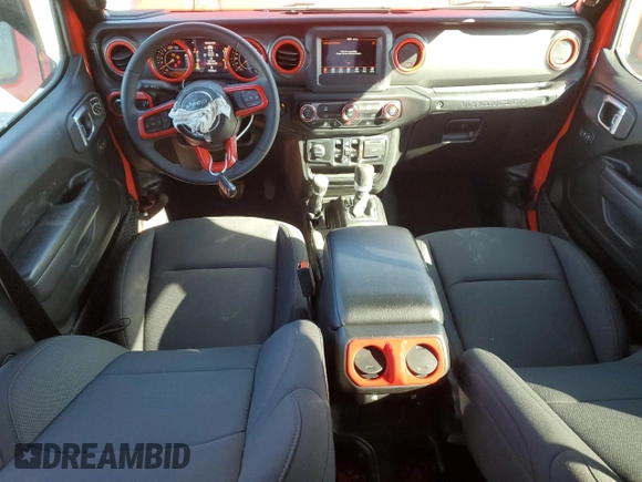 2023 Jeep Wrangler Sport S with VIN 1C4HJXDG2PW681026, listed as a Copart auction lot 46179805 with 13,133 mi miles and Salvage Title. Bid and sale history available at DreamBid. Image 8.