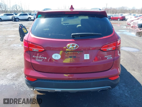 2014 Hyundai Santa Fe z VIN 5XYZUDLB3EG226857, wystawiony jako IAAI lot #41917762 z przebiegiem 42 677 mil mil oraz . Historia ofert i sprzedaży dostępna na DreamBid. Obrazek 16.