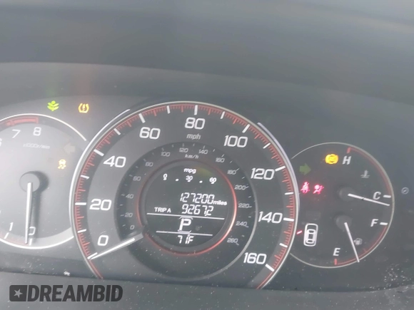 2013 Honda Accord Sport with VIN 1HGCR2F55DA169207, listed as a IAAI auction lot 42131675 with 127,200 mi miles and . Bid and sale history available at DreamBid. Image 7.