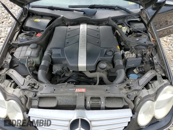 2005 Mercedes-Benz CLK 320 with VIN WDBTK65GX5T042891, listed as a Copart auction lot 60829694 with 189,085 mi miles and Salvage Title. Bid and sale history available at DreamBid. Image 13.