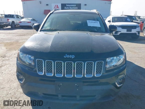 2016 Jeep Compass High Altitude Edition with VIN 1C4NJCEA2GD761735, listed as a IAAI auction lot 41404892 with 114,129 mi miles. Bid and sale history available at carsss.com. Image 6.
