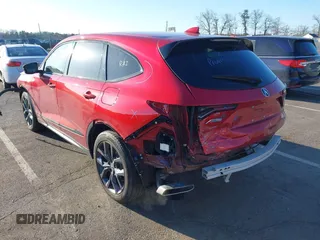 2023 Acura MDX w/A-Spec Package z VIN 5J8YE1H06PL006846, wystawiony jako IAAI lot #41877172 z przebiegiem 38 426 mil mil oraz . Historia ofert i sprzedaży dostępna na DreamBid. Obrazek 3.