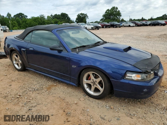 2003 Ford Mustang GT Deluxe with VIN 1FAFP45X83F415626, listed as a Copart auction lot 57703995 with 226,723 mi miles and Clean title. Bid and sale history available at DreamBid. Image 4.