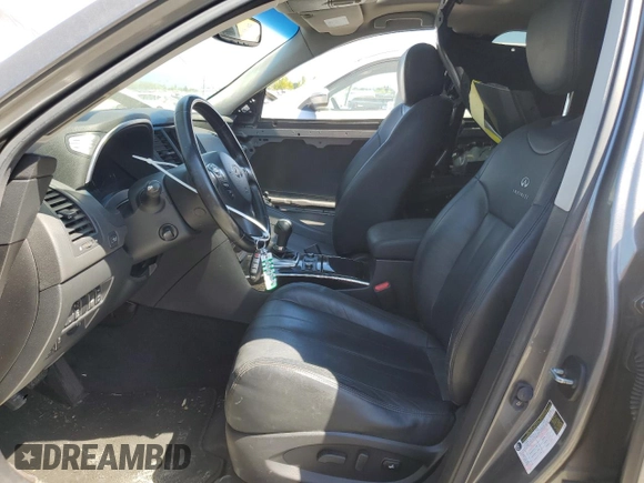 2012 Infiniti FX with VIN JN8AS1MW7CM154418, listed as a Copart auction lot 53384665 with 94,293 mi miles and Salvage title. Bid and sale history available at DreamBid. Image 7.