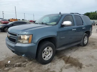 2010 Chevrolet Tahoe LS with VIN 1GNUCAE00AR103589, listed as a Copart auction lot 60621345 with 214,922 mi miles and Salvage title. Bid and sale history available at DreamBid. Image 1.
